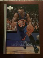 Quentin Richardson #100 Basketball Cards 2007 Upper Deck Prices