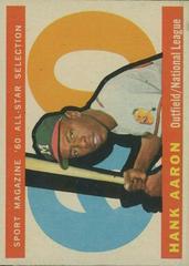 Hank Aaron [All Star] #566 Baseball Cards 1960 Topps Prices