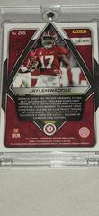Back | Jaylen Waddle [red prizm] 112/149 Football Cards 2021 Panini Chronicles Draft Picks Spectra