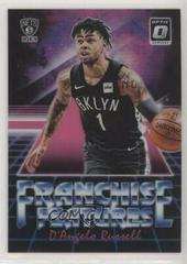 D'Angelo Russell [Pink] Basketball Cards 2018 Panini Donruss Optic Franchise Features Prices