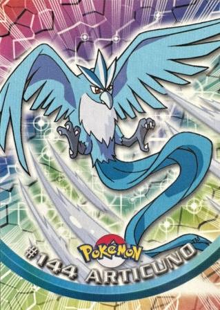 Articuno #144 Pokemon 2000 Topps TV