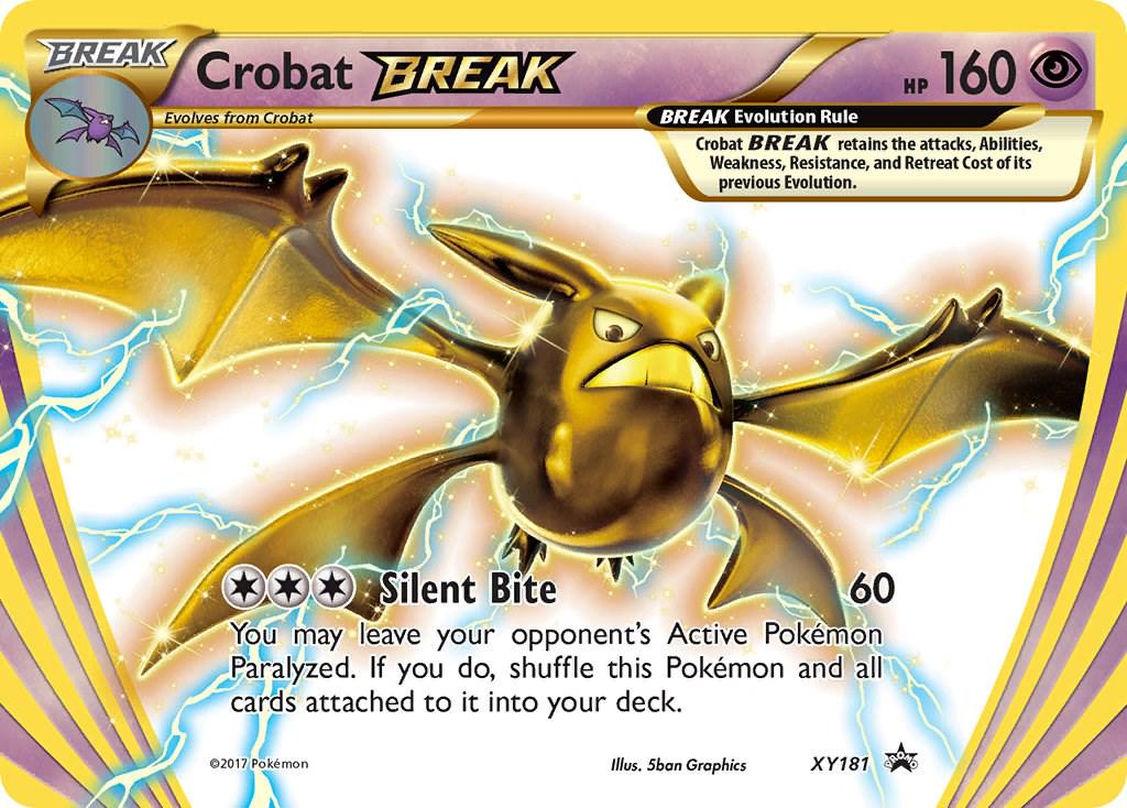 Crobat BREAK #XY181 Pokemon Promo