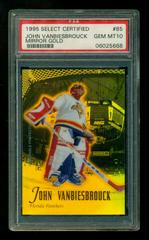 John Vanbiesbrouck [Mirror Gold] Hockey Cards 1995 Select Certified Prices