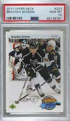 Brayden Schenn [20th Anniversary] #223 Hockey Cards 2010 Upper Deck Prices