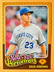 Zack Greinke #NAP-5 Baseball Cards 2024 Topps Heritage New Age Performer Prices