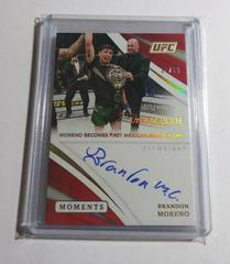 Brandon Moreno #MO-BMR Ufc Cards 2021 Panini Immaculate UFC Moments Autographs Prices