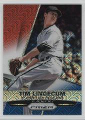 Tim Lincecum [Red,White & Blue Mojo] #4 Baseball Cards 2015 Panini Prizm Prices