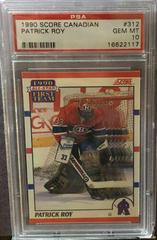 Patrick Roy Hockey Cards 1990 Score Canadian Prices