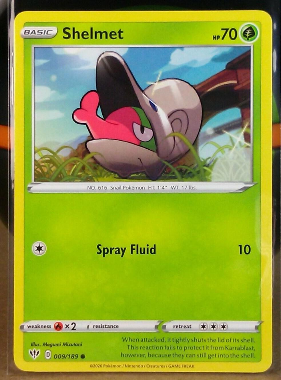 Shelmet 9 prices pokemon darkness ablaze pokemon cards