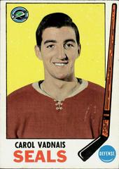 Carol Vadnais Hockey Cards 1969 Topps Prices