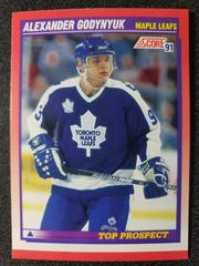Alexander Godynyuk [Bilingual] Hockey Cards 1991 Score Canadian Prices