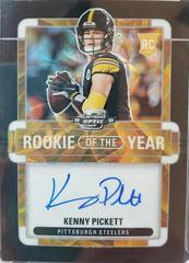 Kenny Pickett [Rookie of the Year Autograph Black Scope] #ROY-KP Football Cards 2022 Panini Contenders Optic Rookie of the Year Prices