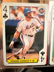 Howard Johnson [4 of Clubs] Baseball Cards 1991 U.S. Playing Card All Stars Prices