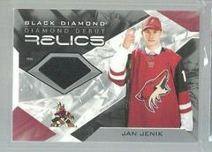 Jan Jenik Hockey Cards 2021 Upper Deck Black Diamond Debut Relics Prices