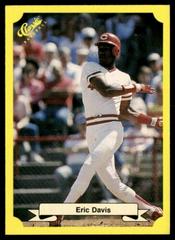 Eric Davis [Yellow Back] #102 Baseball Cards 1987 Classic Travel Update Prices