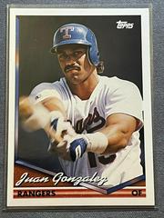 Juan Gonzalez Baseball Cards 1993 Topps Pre Production Prices