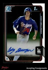 Cody Bellinger Baseball Cards 2015 Bowman Chrome Autograph Prospect Prices