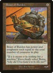 Beast of Burden [Foil] Magic Urzas Legacy Prices