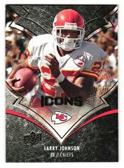Larry Johnson #51 Football Cards 2008 Upper Deck Icons Prices