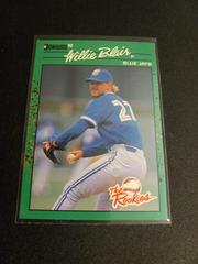 Willie Blair #29 Baseball Cards 1990 Panini Donruss Rookies Prices