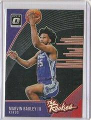 Marvin Bagley III [Red] Basketball Cards 2018 Panini Donruss Optic the Rookies Prices