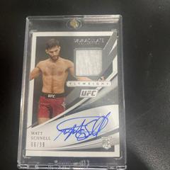 Matt Schnell [Memorabilia Autograph] Ufc Cards 2021 Panini Immaculate UFC Prices