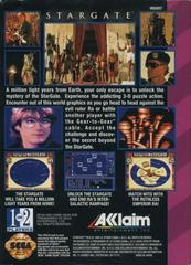 Stargate - Back | Stargate Sega Game Gear