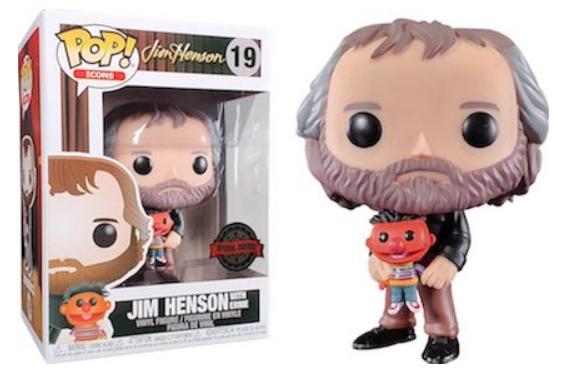 Jim Henson with  Ernie #19 Funko POP Icons