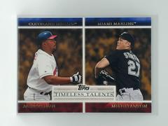 Albert Belle, Mike Stanton #TT-18 Baseball Cards 2012 Topps Timeless Talents Prices