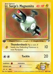 Lt. Surge's Magnemite [1st Edition] #80 Pokemon Gym Heroes Prices