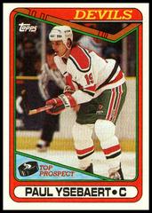 Paul Ysebaert [C* Print Code] Hockey Cards 1990 Topps Prices