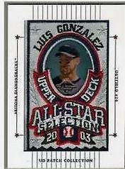 Luis Gonzalez #131 Baseball Cards 2003 Upper Deck Patch Collection Prices