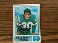 Bruce Bennett Football Cards 1968 O Pee Chee CFL Prices