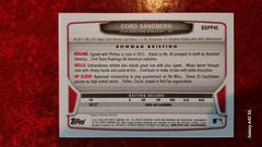 Back  | Cord Sandberg Baseball Cards 2013 Bowman Draft Picks & Prospects