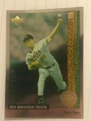 Randy Myers #13 of 60 Baseball Cards 1998 Upper Deck 10th Anniversary Preview Prices