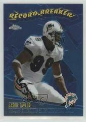 Jason Taylor #RB11 Football Cards 2003 Topps Chrome Record Breakers Prices