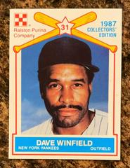 Dave Winfield #4 Baseball Cards 1987 Ralston Purina Prices
