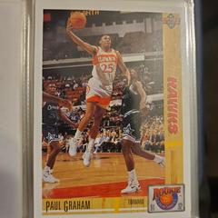 Paul Graham #R27 Basketball Cards 1991 Upper Deck Rookie Standouts Prices