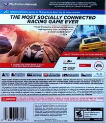 Back Cover | Need for Speed Most Wanted Playstation 3