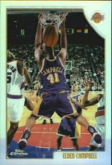 Elden Campbell Basketball Cards 1998 Topps Chrome Prices