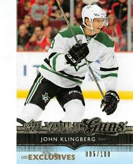 John Klingberg [UD Exclusives] #476 Hockey Cards 2014 Upper Deck Prices