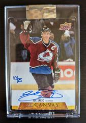 Joe Sakic Hockey Cards 2020 Upper Deck Clear Cut Canvas Signatures Prices