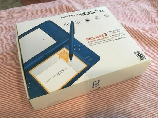 Nintendo DSi XL Blue photo