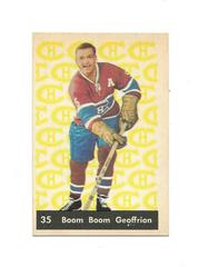Boom Boom Geoffrion Hockey Cards 1961 Parkhurst Prices