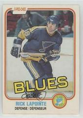 Rick Lapointe #295 Hockey Cards 1981 O-Pee-Chee Prices