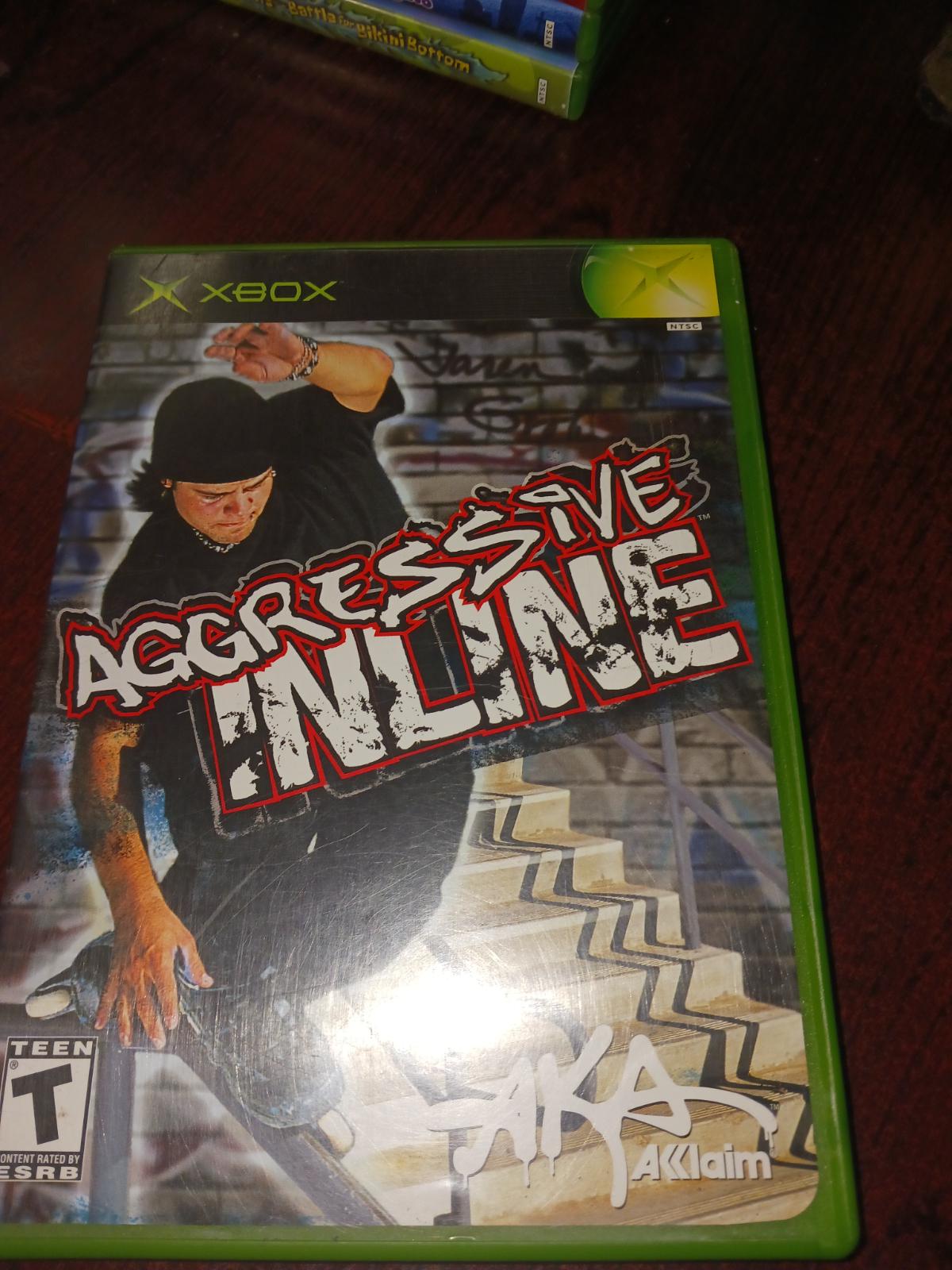 Aggressive Inline Item, Box, and Manual Xbox