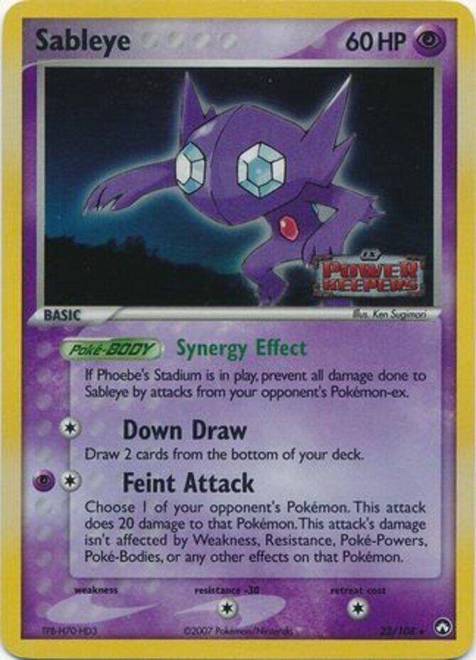 Sableye [Reverse Holo] 22 Prices Pokemon Power Keepers Pokemon Cards