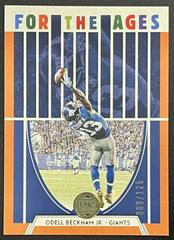 Odell Beckham Jr. [Orange] #FA-12 Football Cards 2022 Panini Legacy For the Ages Prices