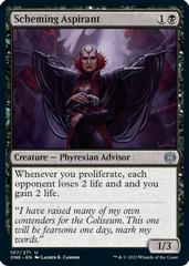 Scheming Aspirant #107 Magic Phyrexia: All Will Be One Prices