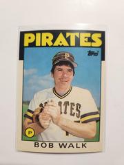 Bob Walk #120T Baseball Cards 1986 Topps Traded Tiffany Prices
